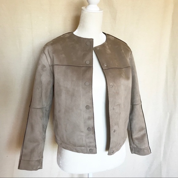 Zara Jackets & Blazers - NWT Zara Vegan Suede Jacket
